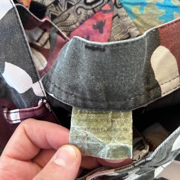 Rothco BDU Pants Mens Size Small Regular Red Camo Military Tactical Worn In - Picture 2 of 7